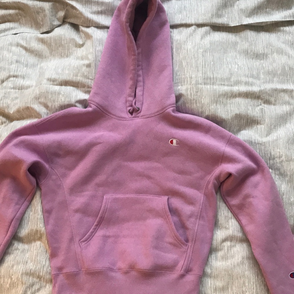 Urban Outfitters Exclusive champion hoodie (pink)